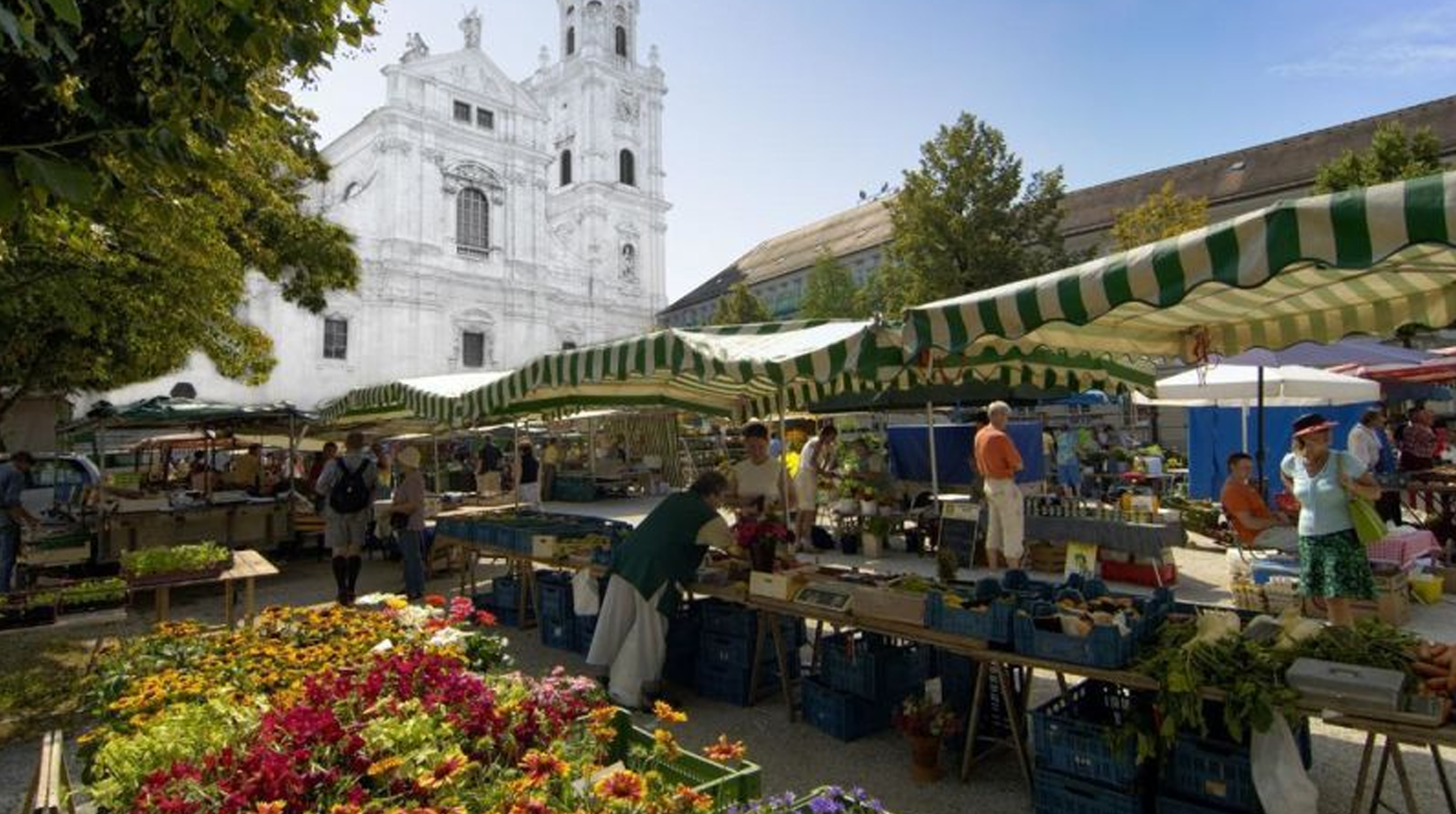 Passauer Wochenmarkt Domplatz